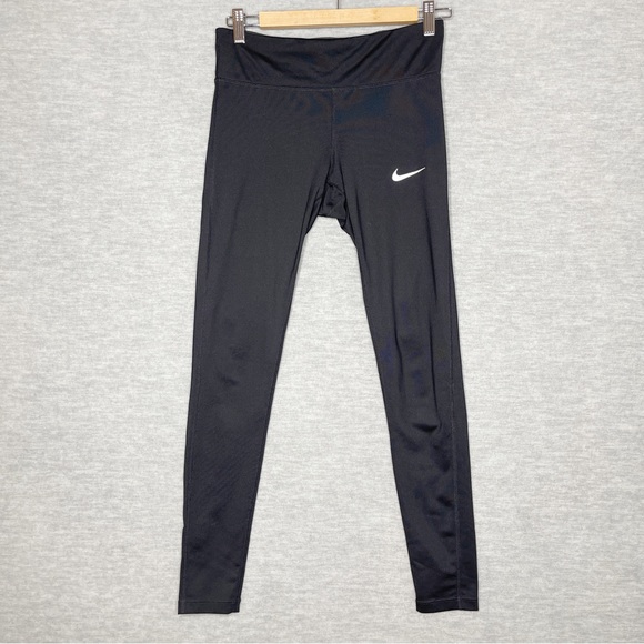 Nike Pants - Nike Power Essential Full Length Running Tights Womens Size Medium Leggings